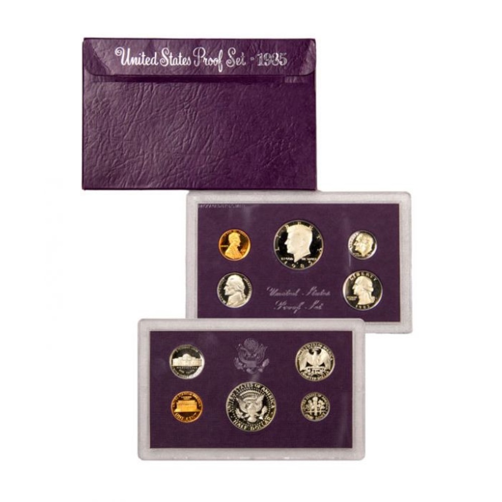 Collectible 1985-S U.S. Gem Proof Coin Set in OGP